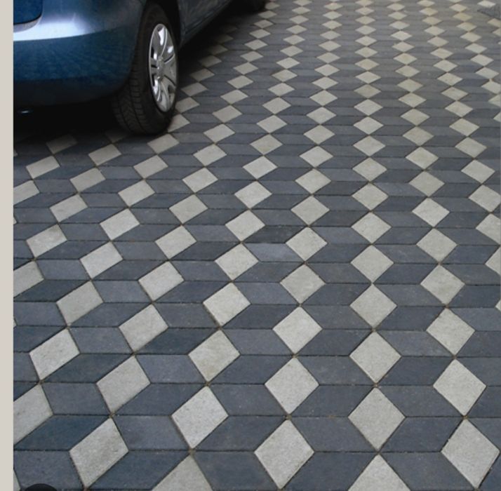 Pavele 3D / pavele romb / pavaj relief /