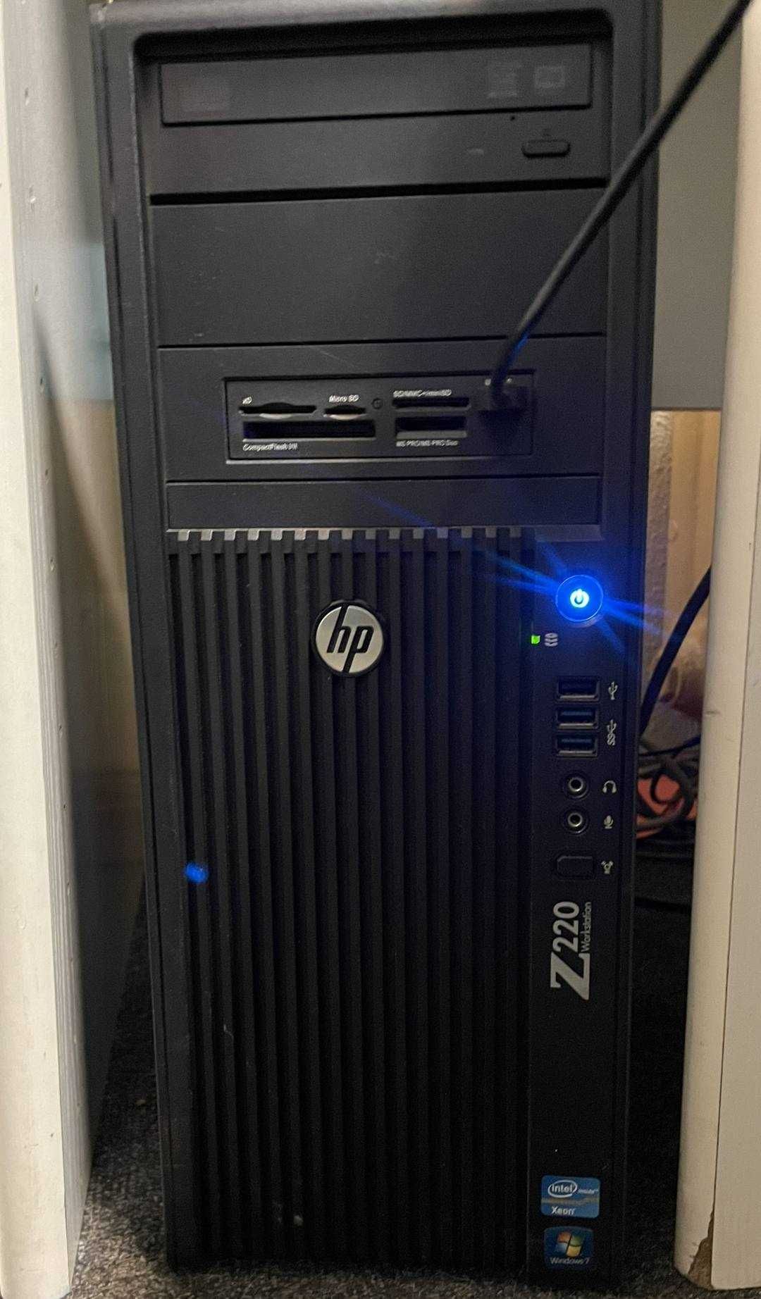 Sistem HP Z220 Workstation Xeon E3-1230 V2 la 3.30 GHz