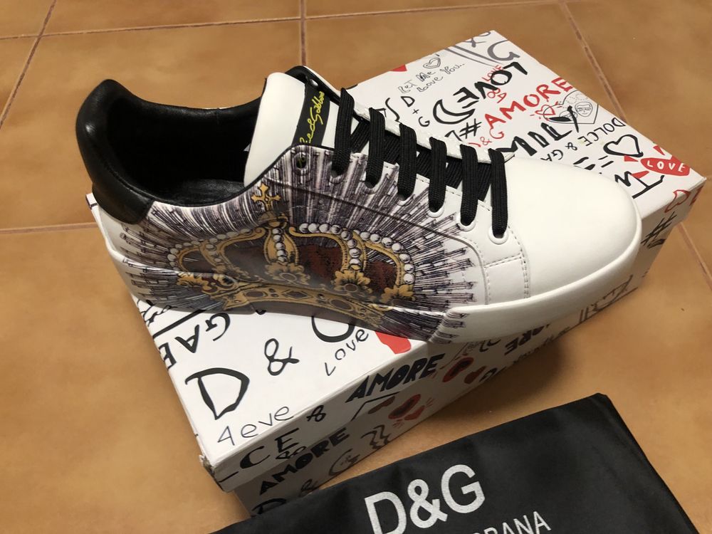 Adidasi Dolce&Gabbana portofino premium