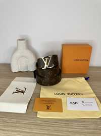 Curea Louis Vuitton piele canvas 100% cutie inclusă