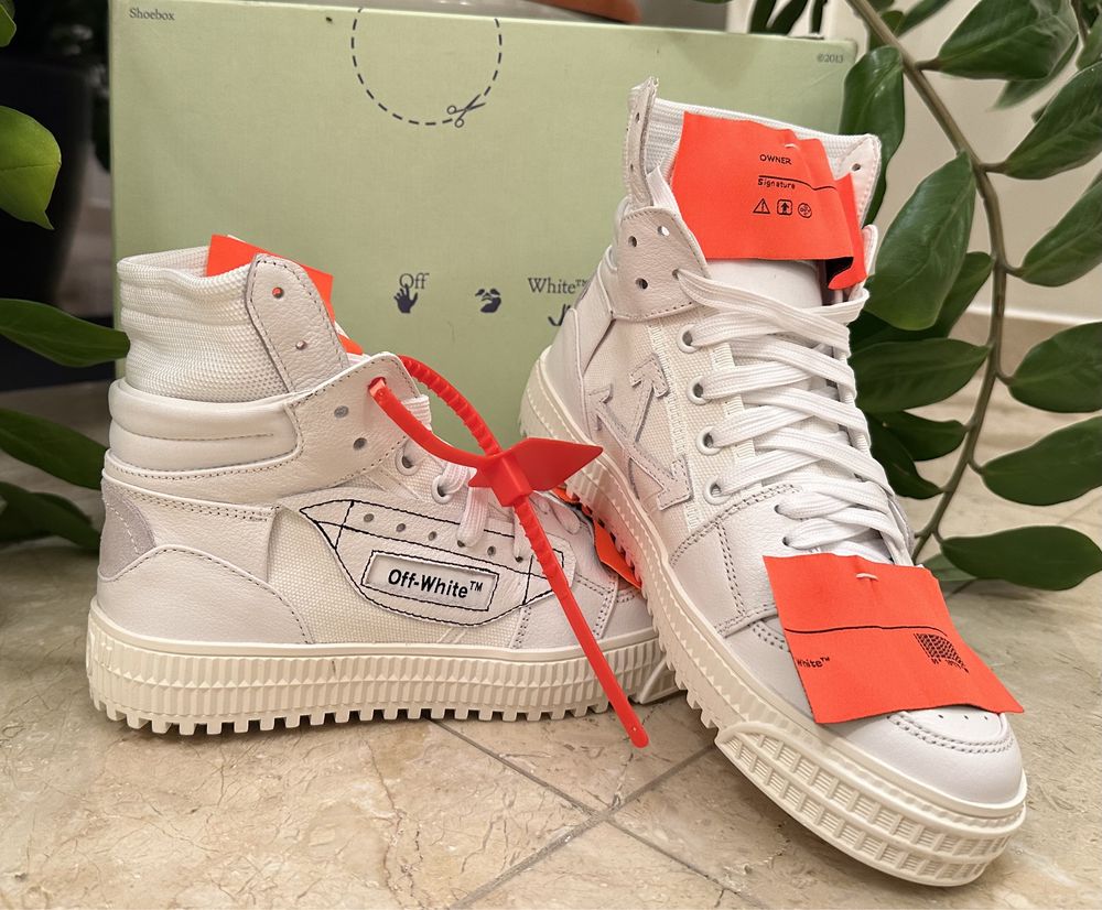 Off White Court 3.0 White - Marimi 41,42,43,45-Lichidare stoc