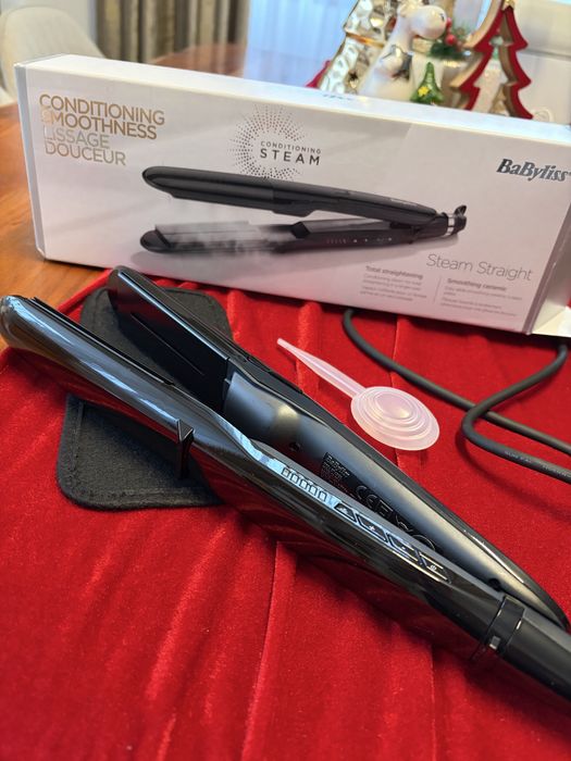Placă de păr cu aburi 2 in 1 Steam Pure ST492E BaByliss