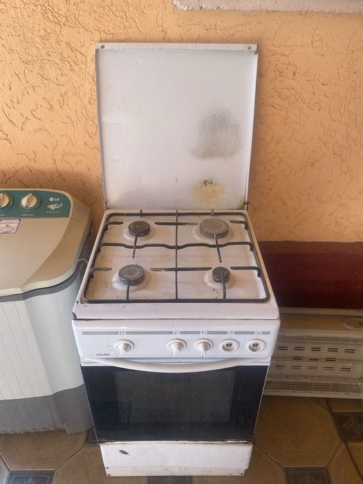 Газ Плита буу работает