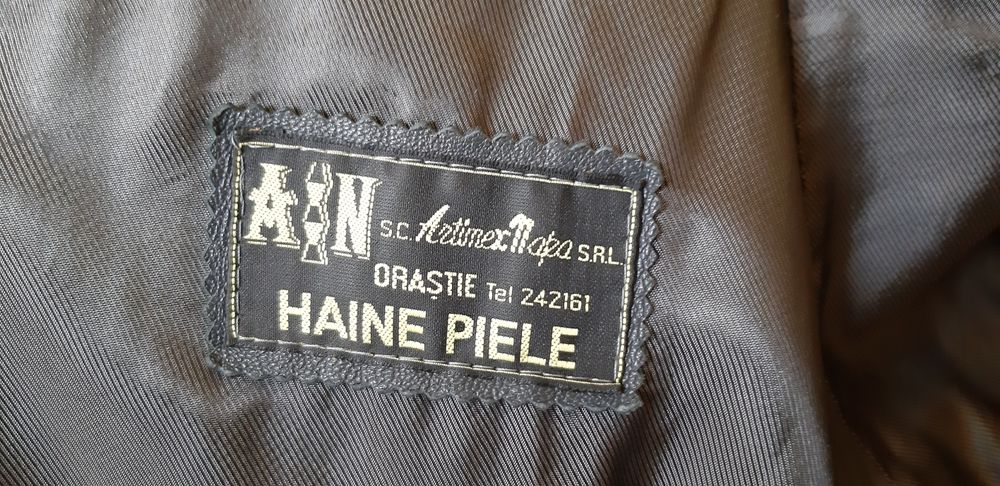 Haina piele pentru doamne