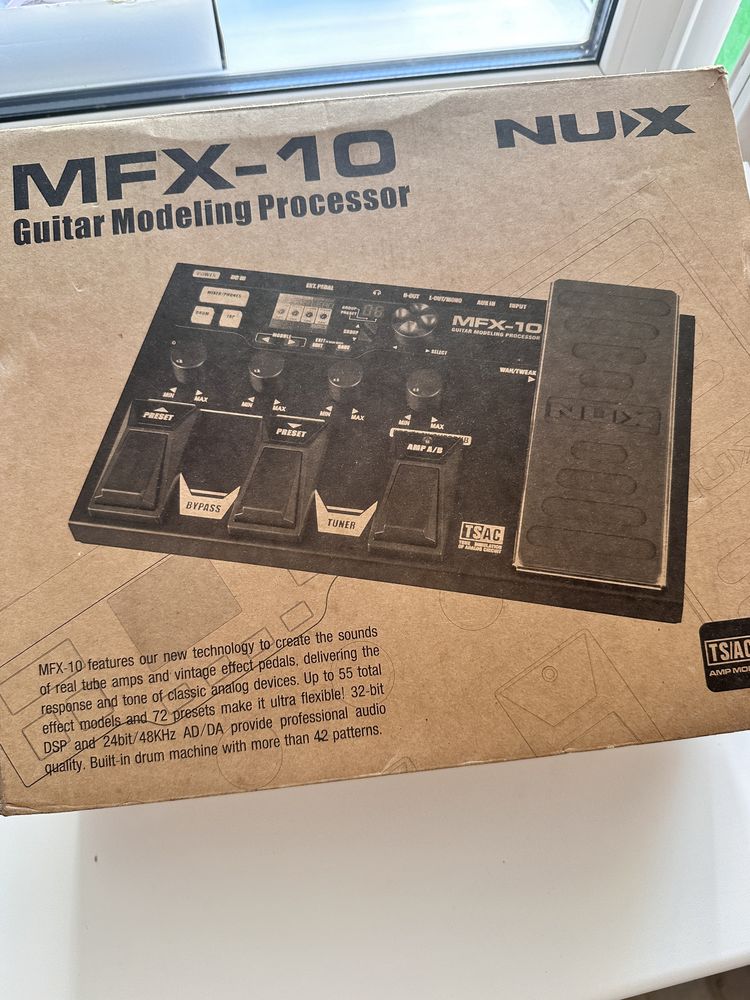 Гитарный процессор Nux MFX-10