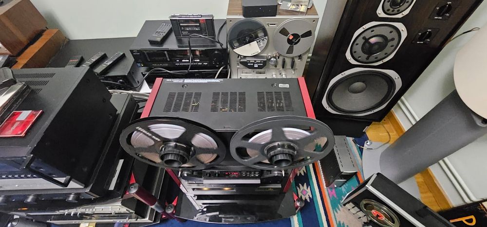 Magnetofon Akai 747 DBX/Black Beauty!