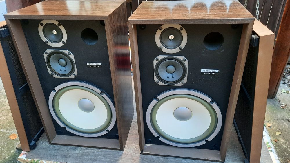 Boxe vintage kenwood KL-333S made in japan rare de colectie