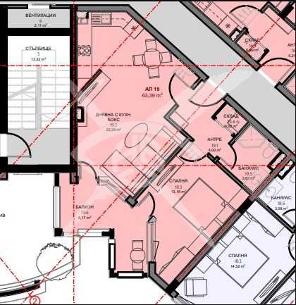Продава се Двустаен апартамент в Поморие - 63 кв.м за 2273 €/кв.м - Снимка #1