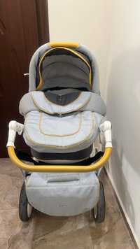 Бебешка количка 2в1 Retrus Alpina с подарък ръкавици за количка