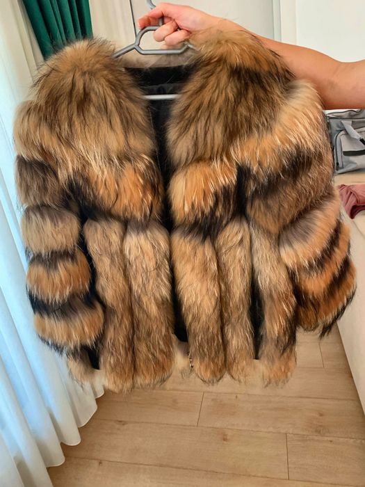 Haină de blană calitate premium