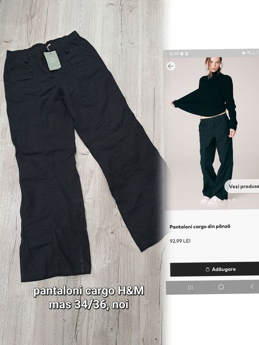 Pantaloni cargo damă,  de primavara/vara