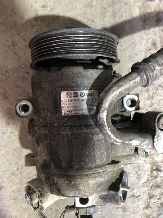 Compresor clima ac vw polo 9n  skoda fabia 2 seat ibiza 5 1.4 tdi