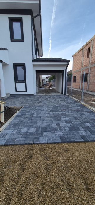 Montaj Pavaj-Borduri-gazon