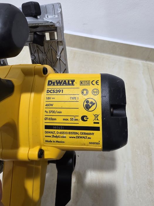 Circular Dewalt DCS 391