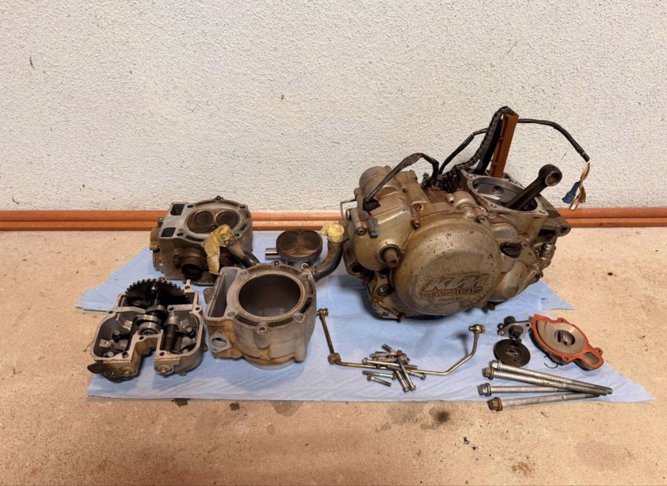 Motor ktm 450 exc 2005