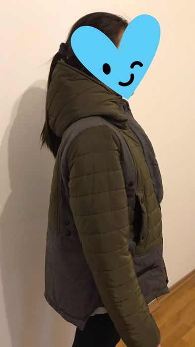 Куртка женская р. 42 цвета хаки новая