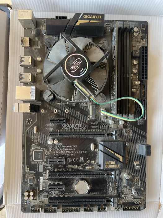 Gigabyte Z270 + Intel Celeron + DDR4 4GB