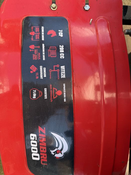 Vand motocultor Zimbru 7cp