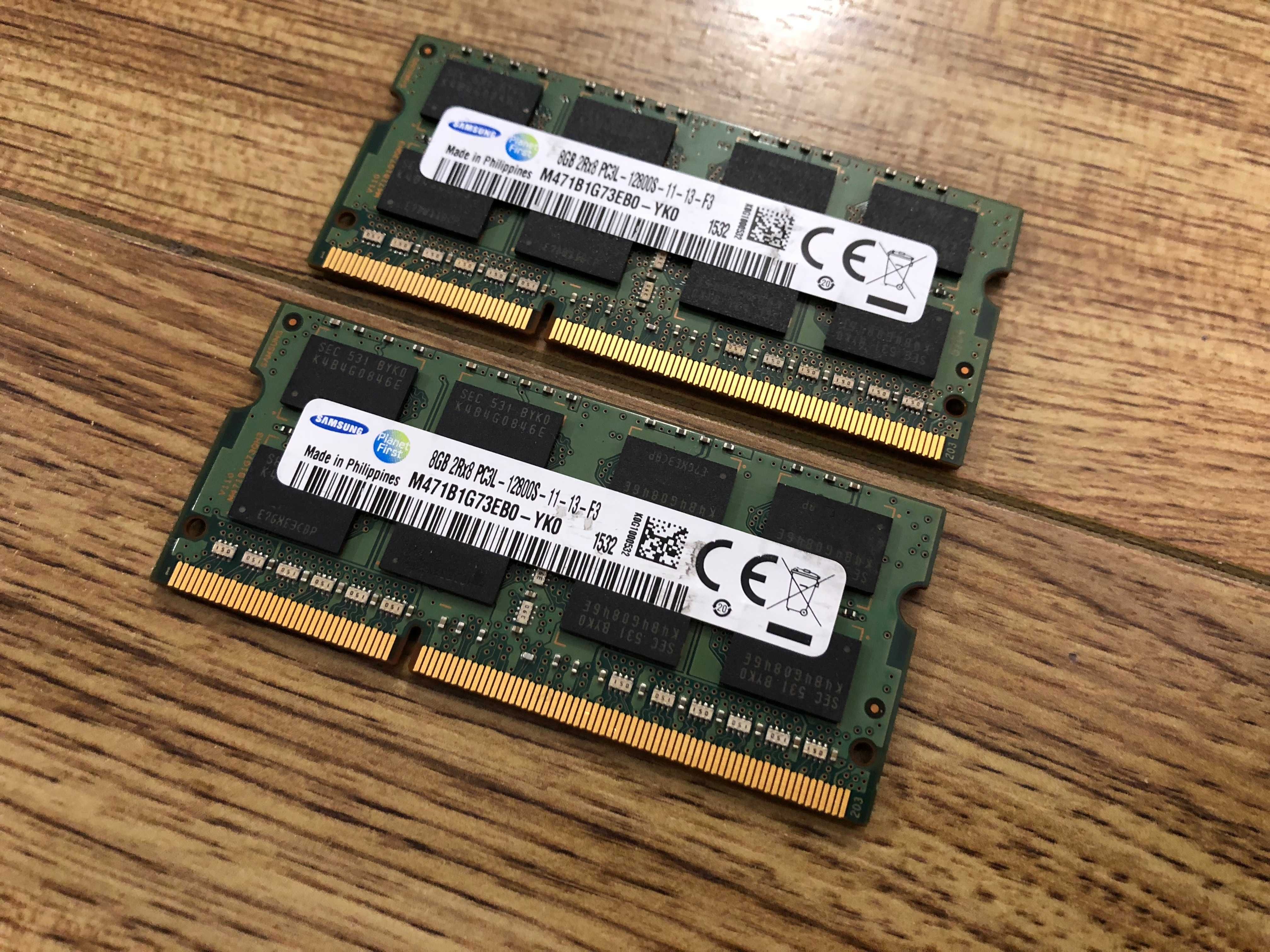 8GB/16GB DDR3L Рам Памет За Лаптоп`Samsung/Micron/Hynix 1600MHz/12800s