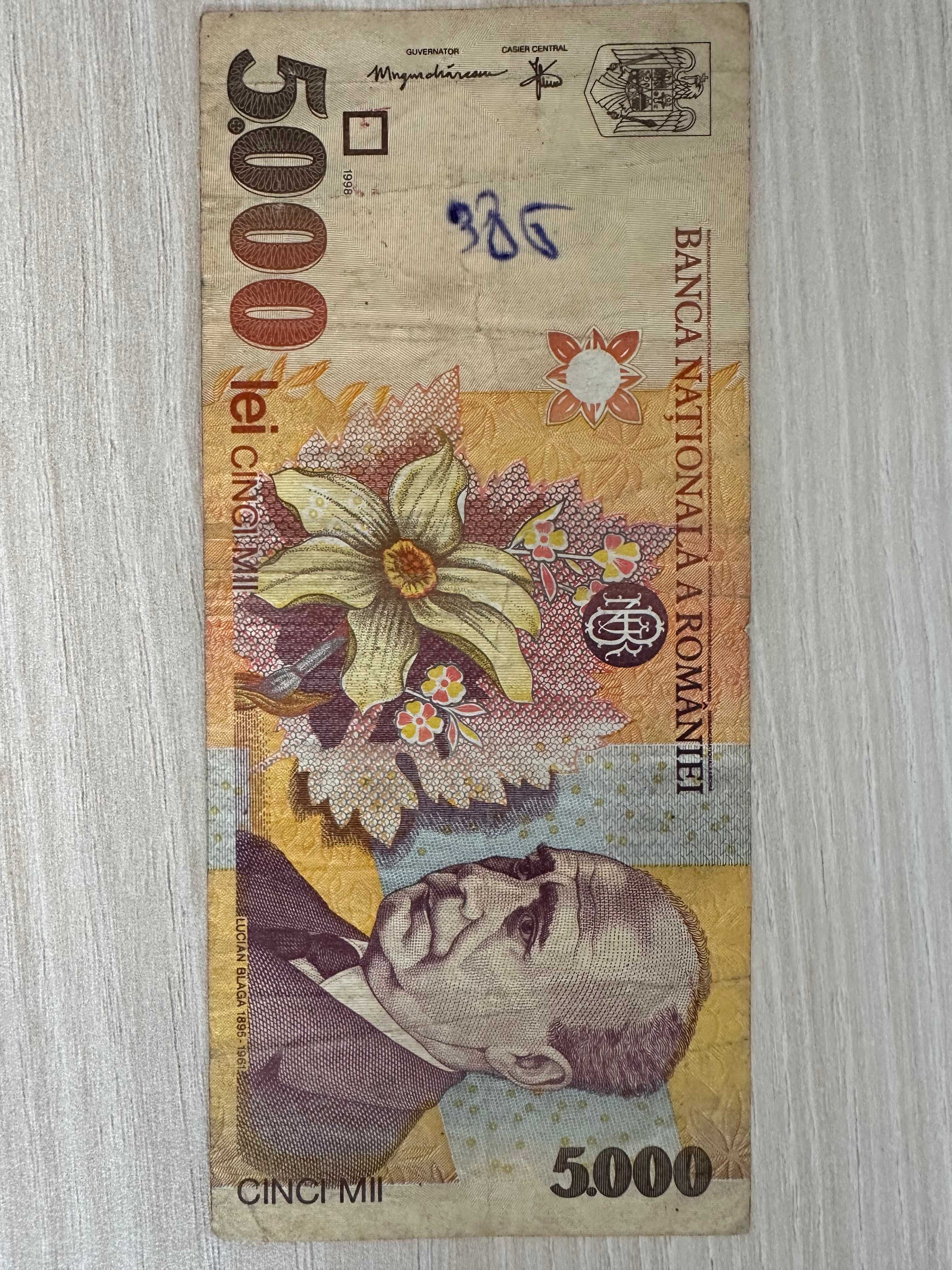 Vand bancnota 5.000lei