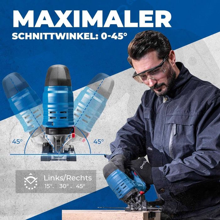 Прободен трион / зеге - с 20V батерия и зарядно