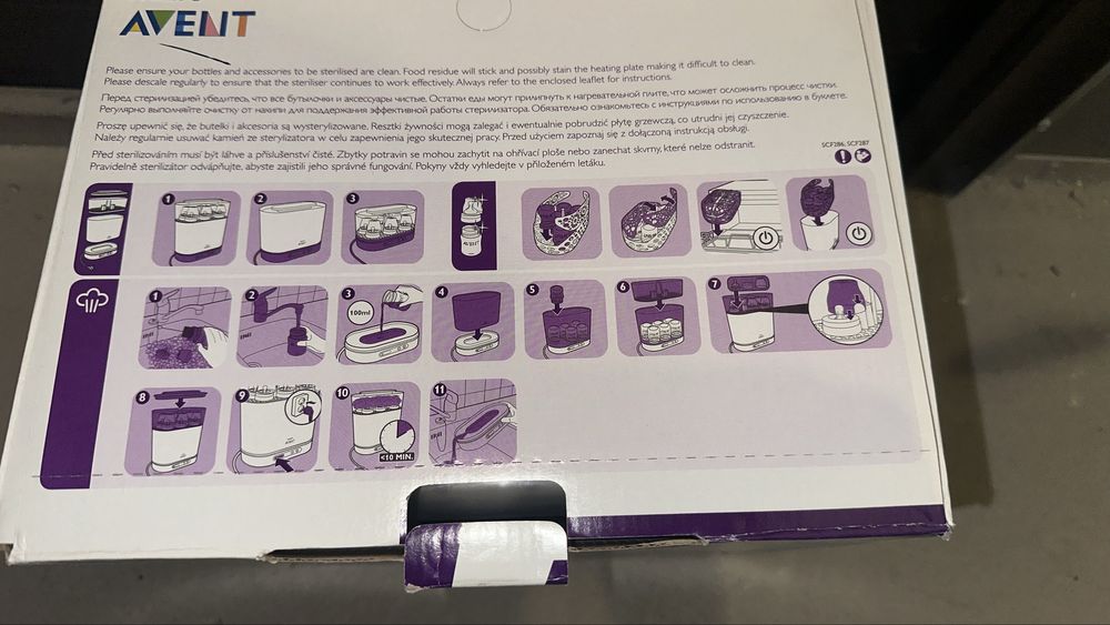 Sterilizator electri Philips-AVENT SCF286 4-in-1