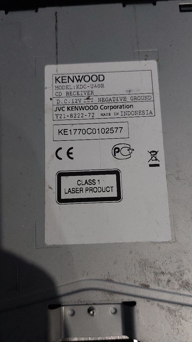 Kenwwood radio-cd auto