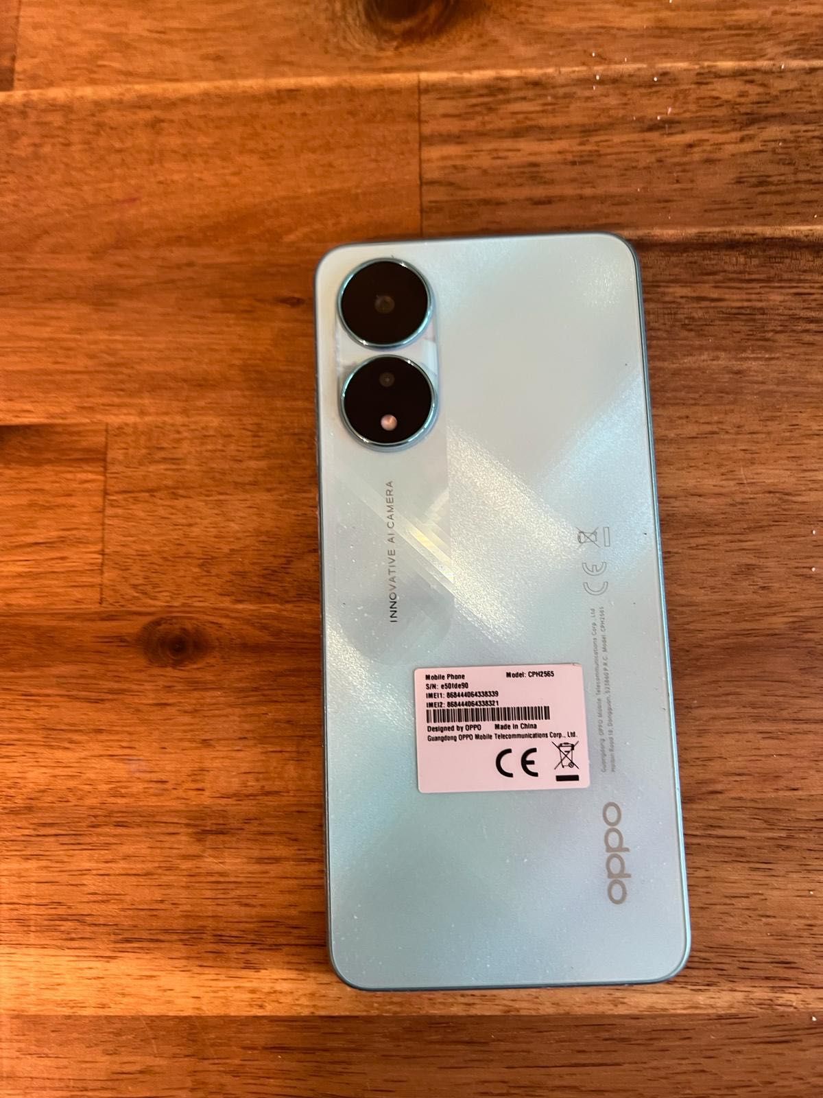 Vând telefon oppo A78 stare perfectă