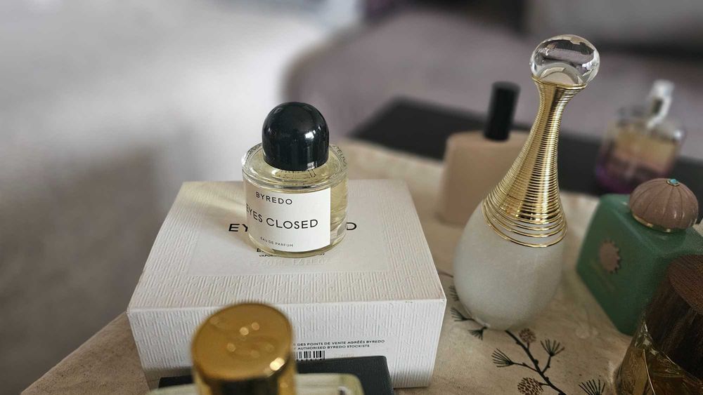 Killian Sunkissed goddess, Smoking hot, Byredo Eyes closed, J'adore