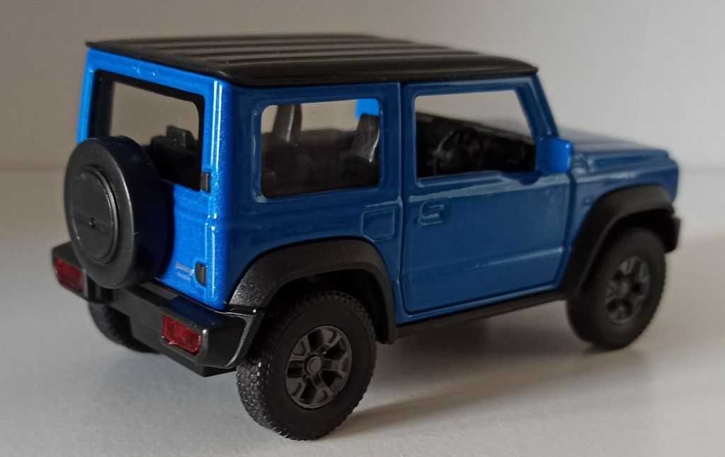 Macheta Suzuki Jimny 2018 albastru - Welly 1/36