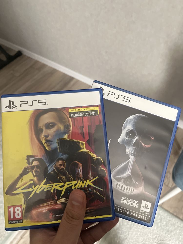 Игры ps5 (cyberpunk, until dawn)
