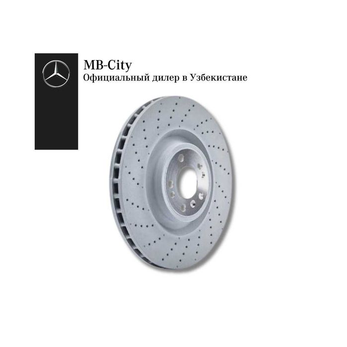 Тормозной диск вентилируемый Mercedes-Benz GLE и GLS