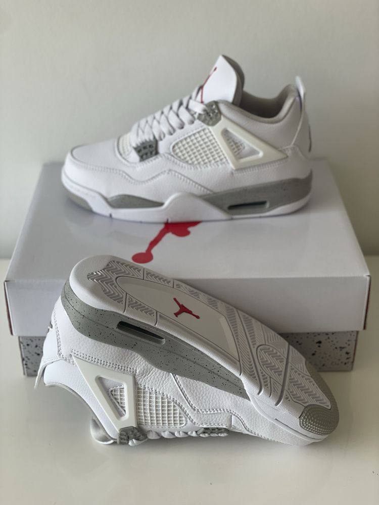 Jordan 4 Retro White Oreo Air Nike 1