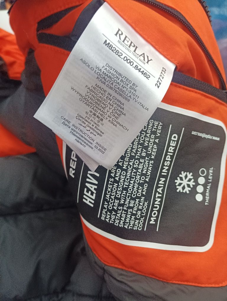 Оригиналнa парка Replay M , L , XL , XXL нова мъжка яке g-star реплей