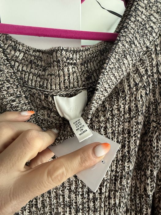 H&M плетена дълга рокля