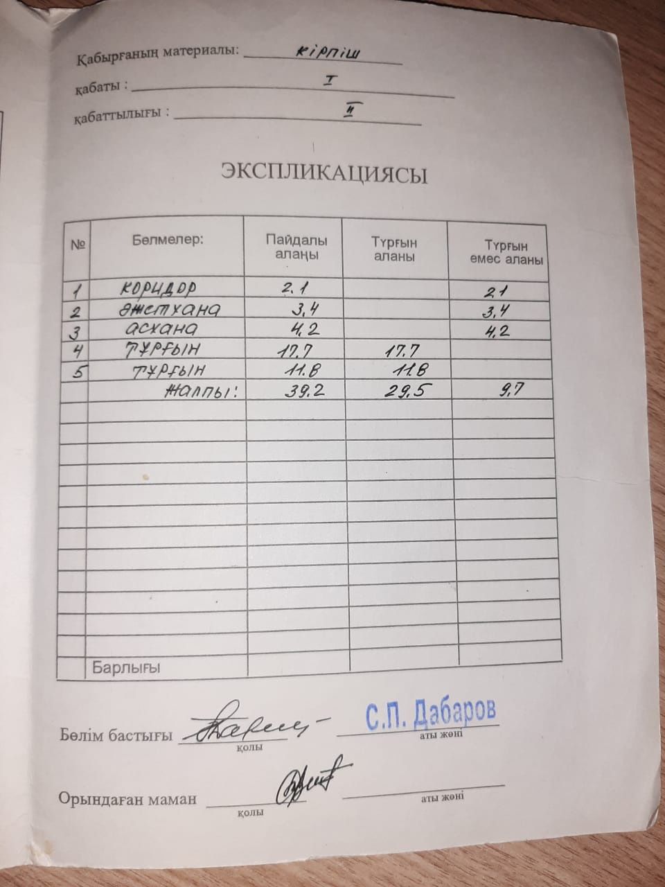 Продаётся 2-х комн. кв. в г.Шардара
