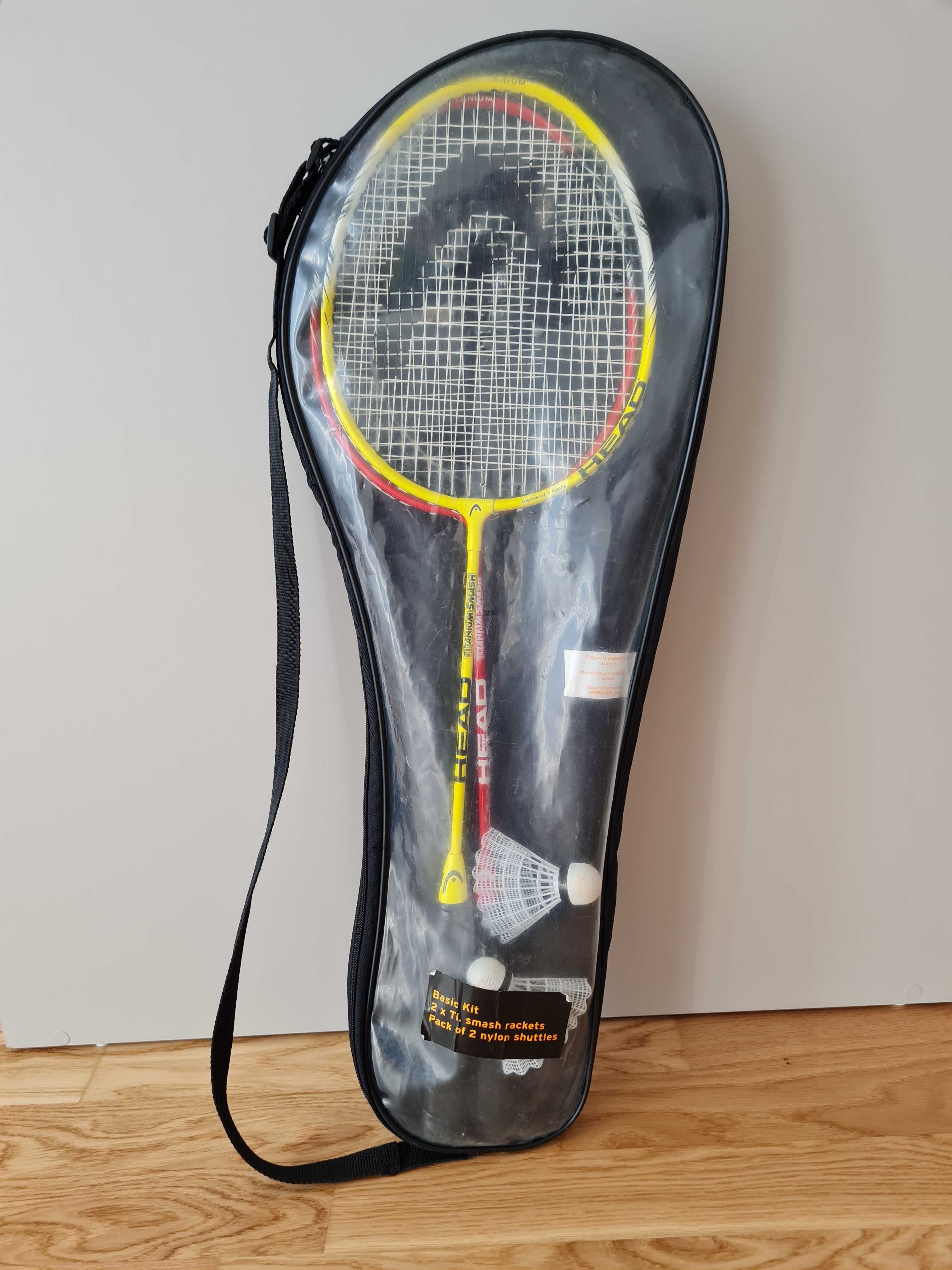 2 rachete badminton Head din titan