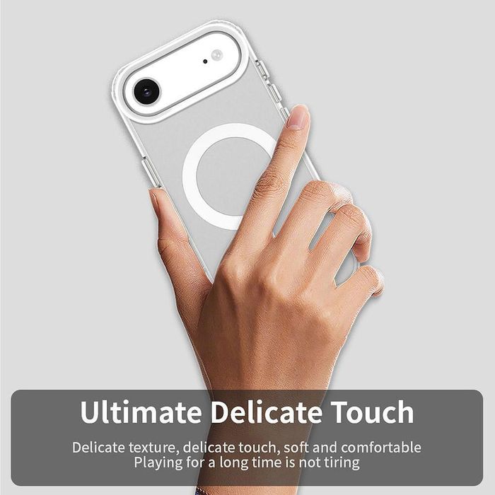 Techsuit candycase magsafe кейс за iphone 17 air – white