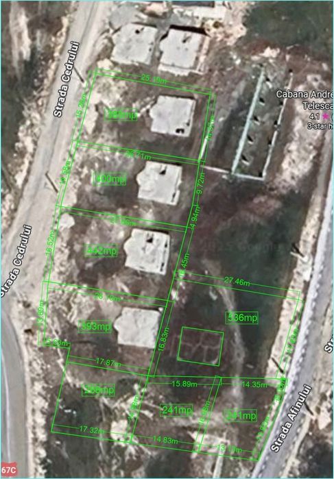 Proprietar vând teren intravilan cu fundație si utilități. Rânca