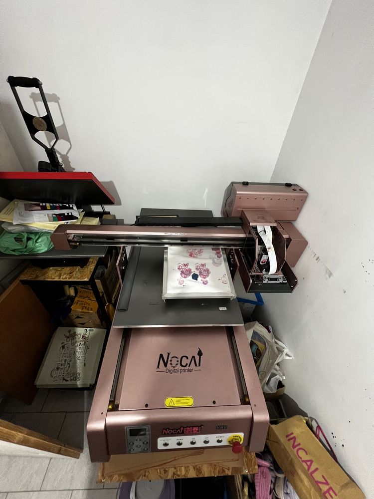 Imprimanta de textile cu posibilitate de print și UV Nocai