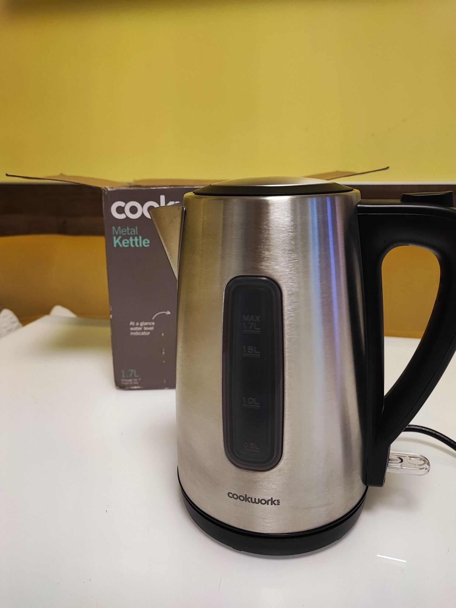 Кана за топлене на вода COOKWORKS нова