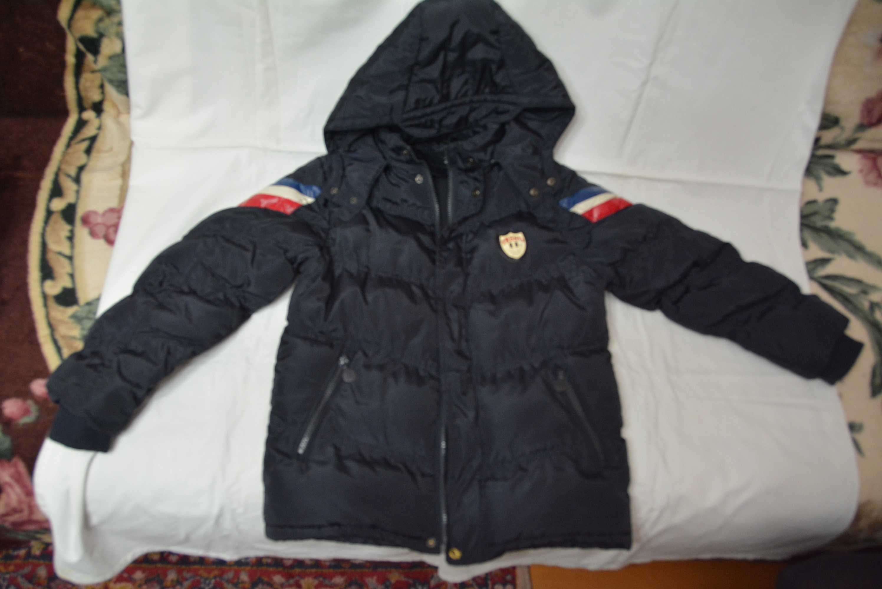 куртка теплая для мальчика   12 лет Китай  фабричный