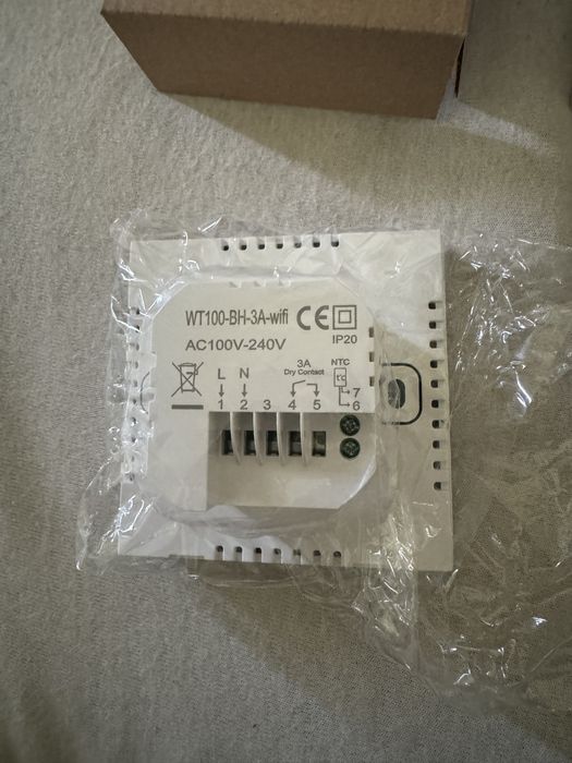 Termostat nou, nefolosit, inteligent Wi-fi Tuya Smart Life Avatto