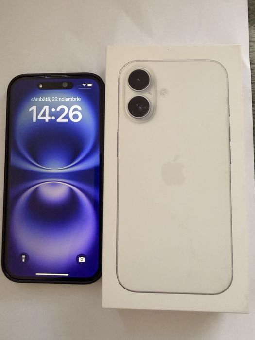 Iphone 16 - impecabil, baterie 100%
