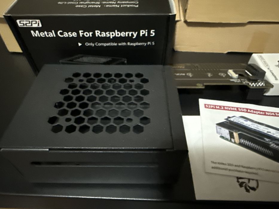 Carcasa adaptor extensie superior N04 M.2 NVMe Raspberry Pi 5 EP-0210