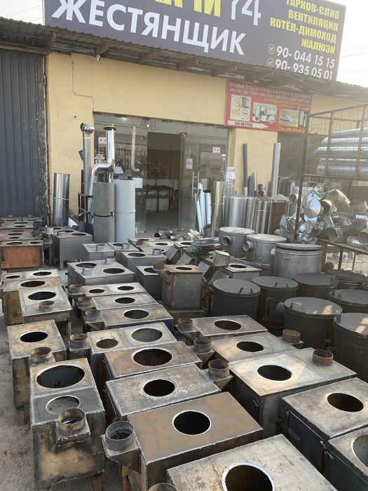 Печка бржуйки в ассортименте