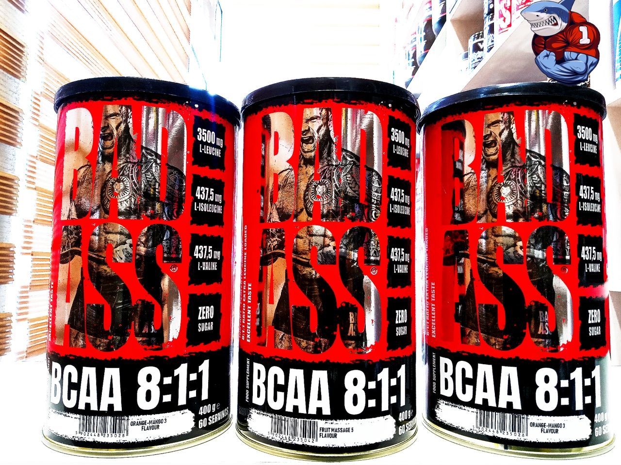 Bcaa 8:1:1 от Bad Ass Бцаа 60 порций.