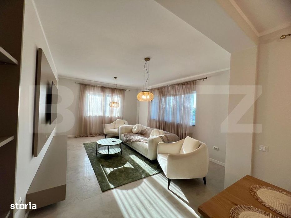 Apartament 2 camere 70mp, prima inchiriere, foarte modern, Brestei