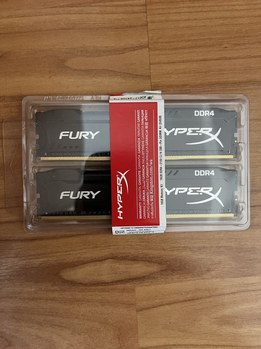 16 Gb RAM HyperX 16gb (2x8gb) 3200Mhz Dual Channel