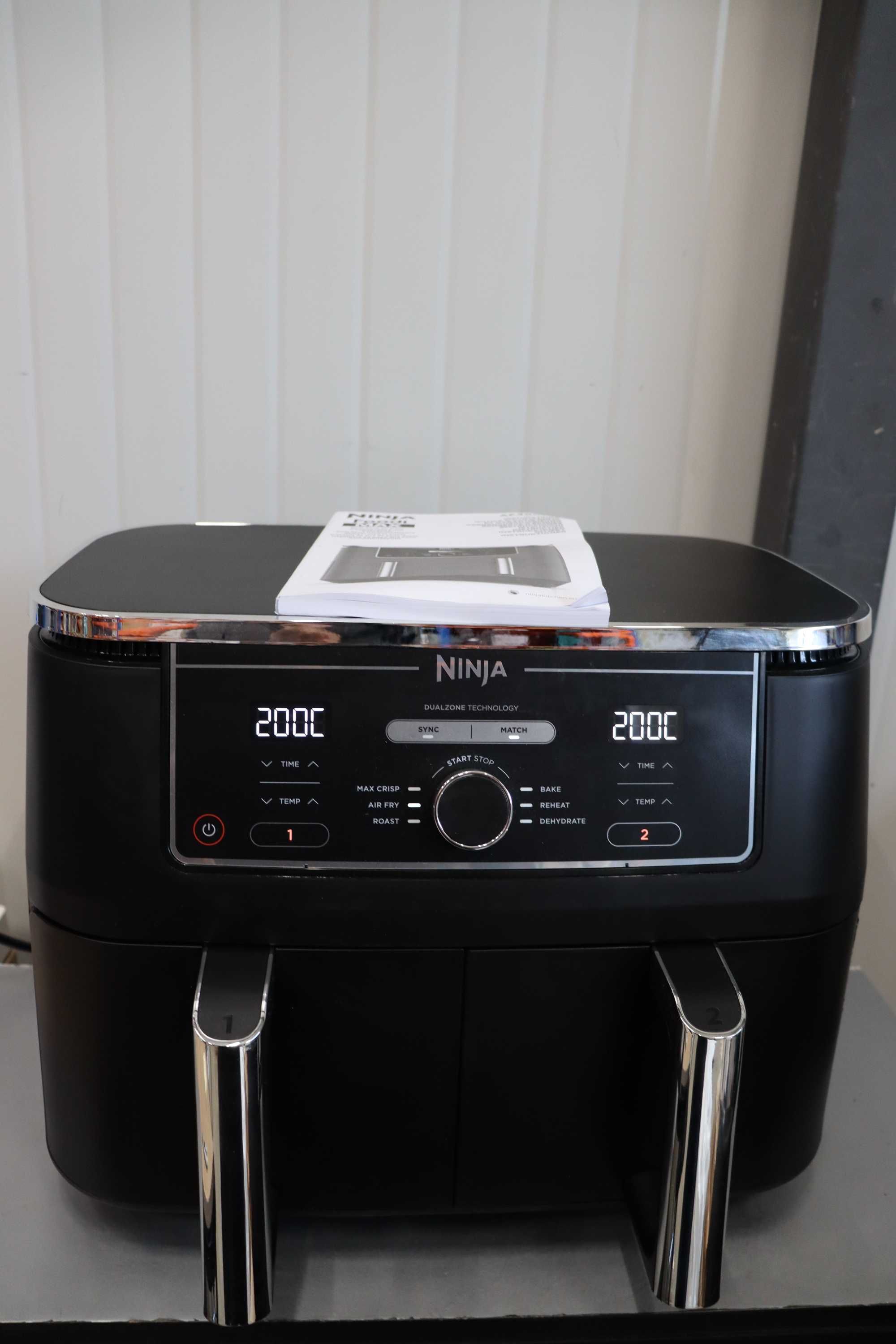 Фритюрник с горещ въздух Ninja Foodi MAX Dual Zone, 9,5L Air Fryer